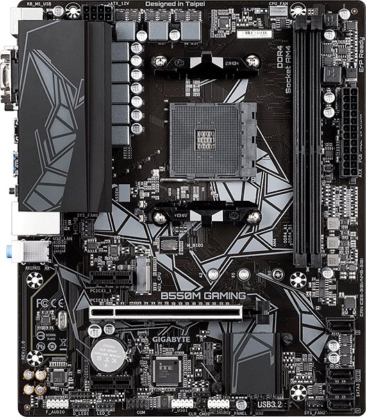 Motherboard GIGABYTE B550M GAMING Screen