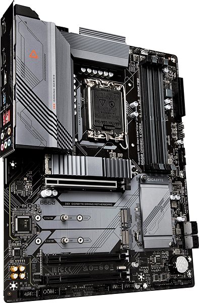 Motherboard GIGABYTE B660 GAMING X DDR4 Lateral view