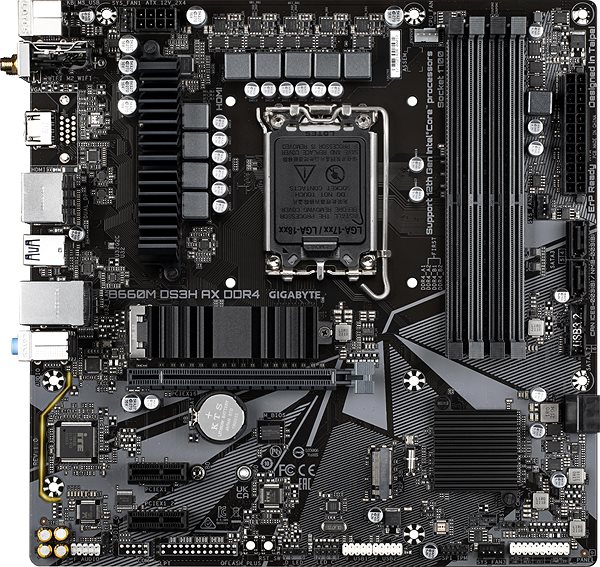 Motherboard GIGABYTE B660M DS3H AX DDR4 Mainboard Screen