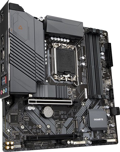 GIGABYTE B660M GAMING X DDR4 Motherboard Side View