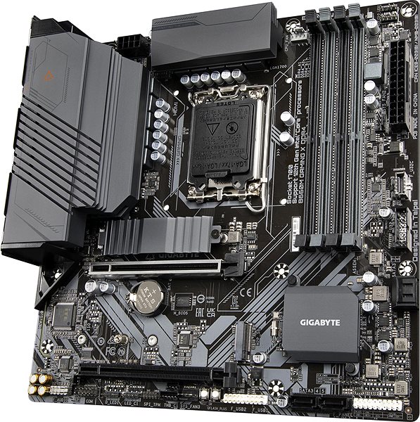 GIGABYTE B660M GAMING X DDR4 Motherboard Side View