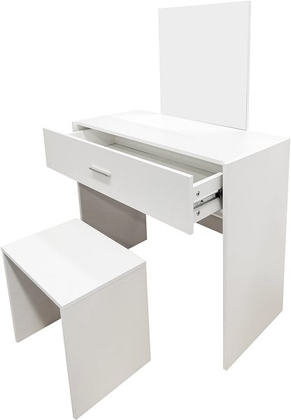 Toaletný stolík Aga Toaletný stolík s taburetom MRDT13-MW ...