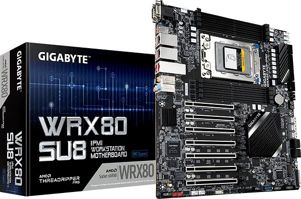 Motherboard GIGABYTE WRX80-SU8-IPMI Mainboard Verpackung/Box