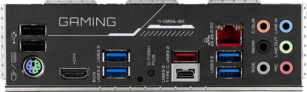Motherboard GIGABYTE X570S GAMING X Connectivity (ports)