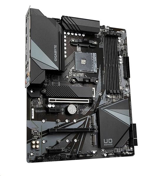Motherboard GIGABYTE X570S UD Lateral view