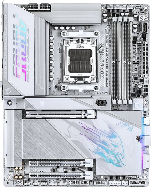 Motherboard GIGABYTE X870E AORUS PRO X3D ICE ...