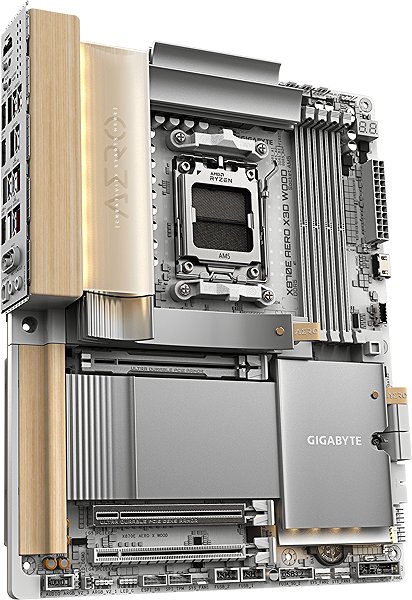 Motherboard GIGABYTE X870E AERO X3D WOOD ...