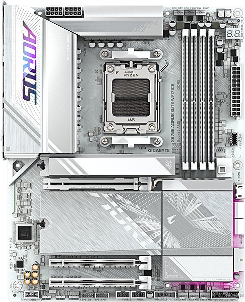 Motherboard GIGABYTE X870E AORUS ELITE WIFIF7 ICE ...