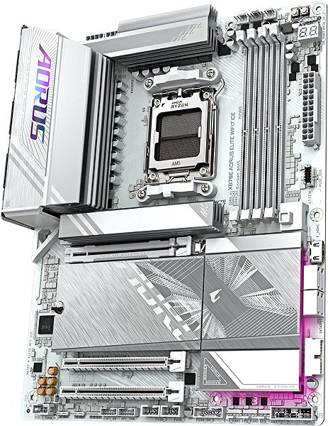 Motherboard GIGABYTE X870E AORUS ELITE WIFIF7 ICE ...