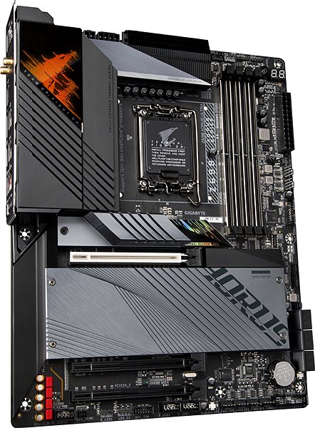 Motherboard GIGABYTE Z690 AORUS ULTRA Lateral view