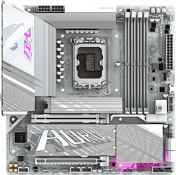 Motherboard GIGABYTE Z890M AORUS ELITE WIFI7 ICE ...