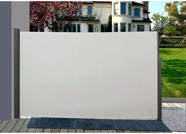 Zástena DIMENZA Zástena so stojančekom, béžová 300 × 160 cm Lifestyle