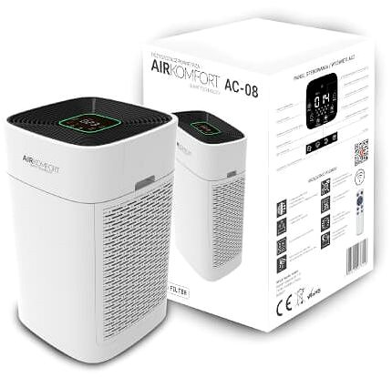 Légtisztító Airkomfort AC-08 Csomagolás/doboz