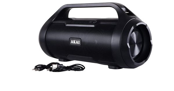Bluetooth Speaker AKAI ABTS-50 Lateral view