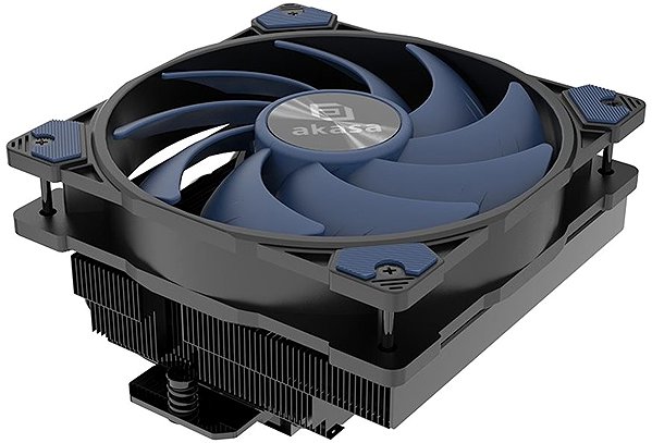 AKASA ALUCIA H6L M2 Blue CPU cooler.
