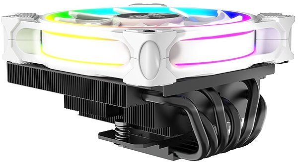 AKASA SOHO H6L M2 White CPU cooler.