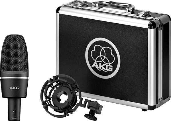 Microphone AKG C3000 Package content