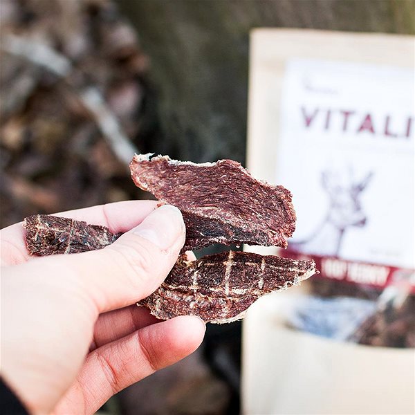 Sušené maso pro psy Akinu Vitality Jerky srnec 50 g ...