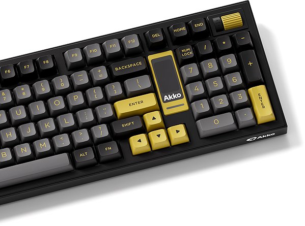 Gaming Keyboard AKKO 5098B Black & Gold ...