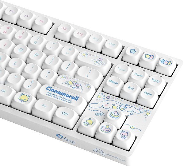 Gaming Keyboard AKKO Cinnamoroll Star 3087 V3
(Cherry Brown Switches) ...