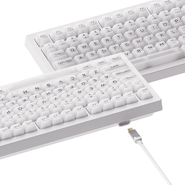 Gaming Keyboard AKKO 5075B Plus Clear White
(AKKO V3 Pro Piano-SP switches) ...