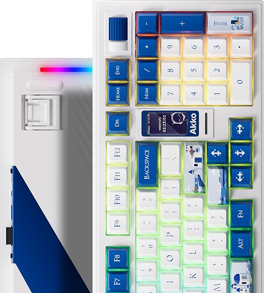Gaming Keyboard AKKO 5098B Plus Santorini
(AKKO V3 for Piano switches) ...