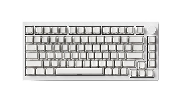 Gaming-Tastatur AKKO 5075 V5-HE White Reflection ...