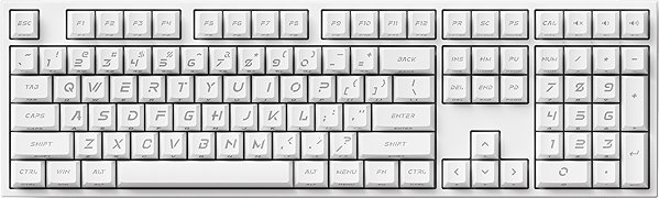 Tastatur AKKO 5108 V5-HE White Star Trail ...