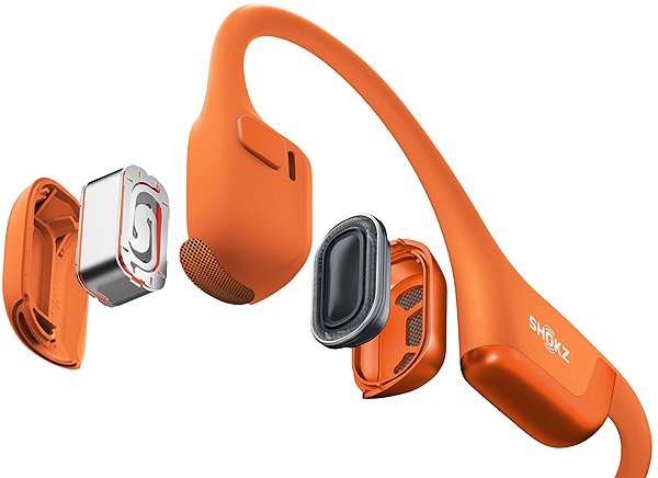 Shokz OpenRun Pro 2 Wireless Headphones Orange .