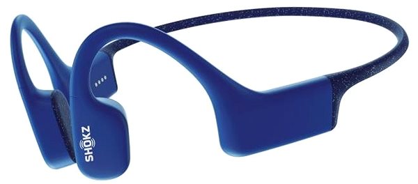 Bezdrátová sluchátka Shokz OpenSwim MP3 sluchátka před uši 4GB, modrá ...