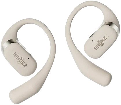 Wireless Headphones Shokz OpenFit, beige ...