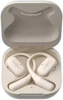 Wireless Headphones Shokz OpenFit, beige ...