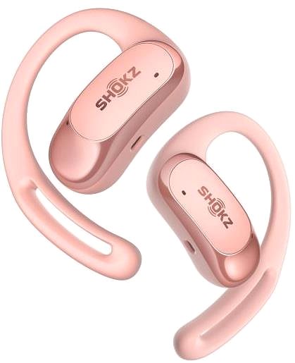 Vezeték nélküli fül-/fejhallgató Shokz OpenFit Air rózsaszín ...