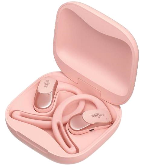 Vezeték nélküli fül-/fejhallgató Shokz OpenFit Air rózsaszín ...