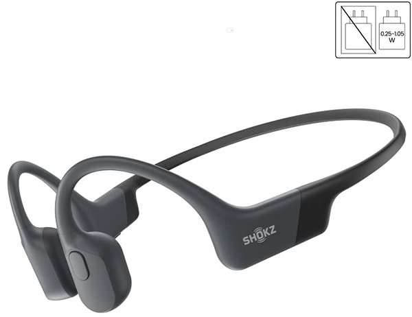 Shokz OpenRun USB-C Wireless Headphones Black .