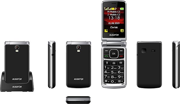 Mobile Phone ALIGATOR V710 Senior Screen