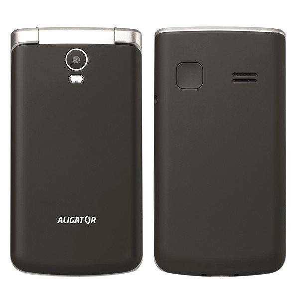 Mobile Phone ALIGATOR V710 Senior black Screen