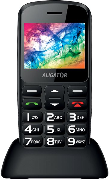 Mobile Phone Aligator A690 Senior Black Screen