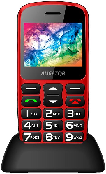 Mobile Phone Aligator A690 Senior Red Screen