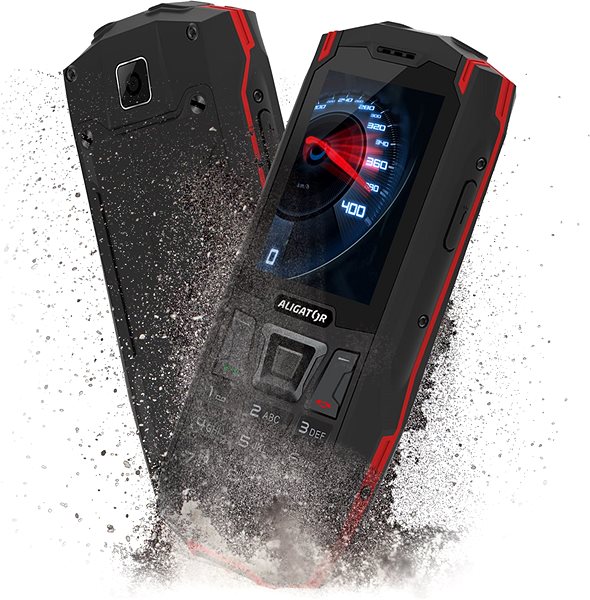 Mobilný telefón Aligator K50 eXtremo LTE červený Vlastnosti/technológia
