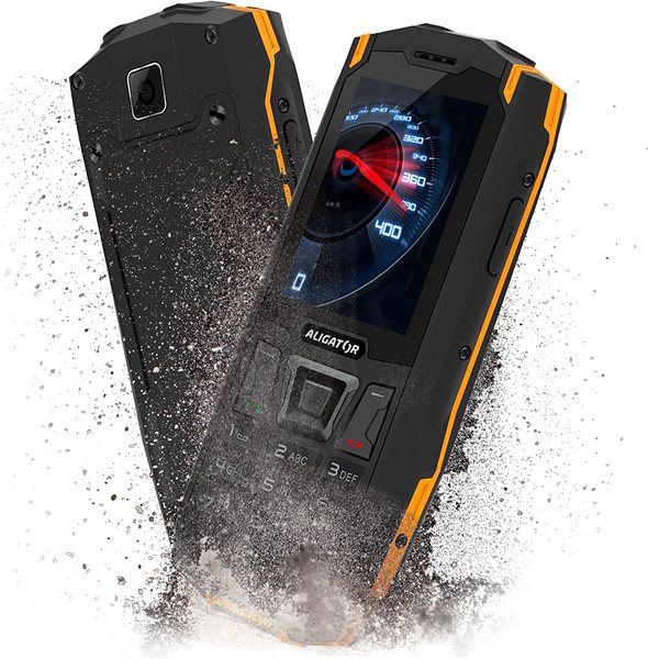 Mobilný telefón Aligator K50 eXtremo LTE oranžový Vlastnosti/technológia