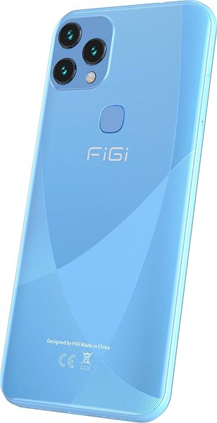 Mobiltelefon Aligator Figi Note 1C 32GB kék Hátoldal