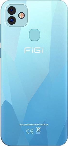 Handy Aligator Figi Note1 64GB blau Rückseite