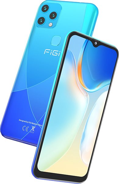Mobiltelefon Aligator Figi Note 1S 128 GB kék Lifestyle