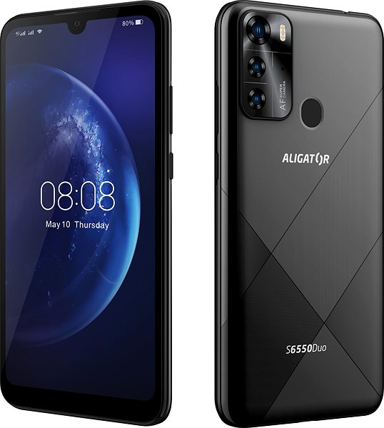 Mobilný telefón Aligator S6550 Duo 3 GB/128 GB čierna ...