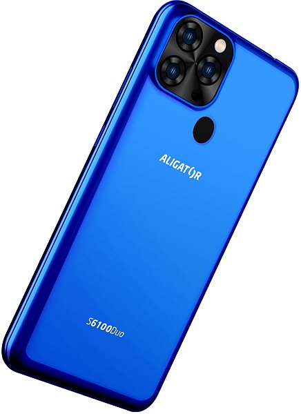 Mobiltelefon Aligator S6100 kék ...