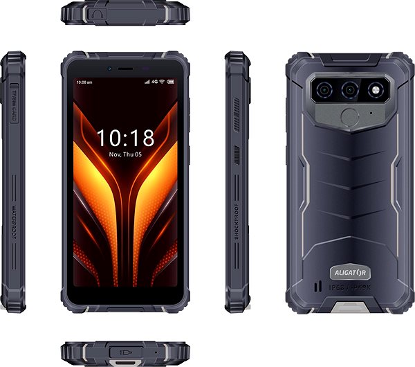 Mobile Phone Aligator RX850 eXtremo 4GB/64GB grey ...