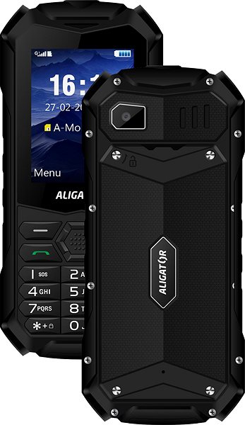 Mobilný telefón Aligator R35 eXtremo čierny ...
