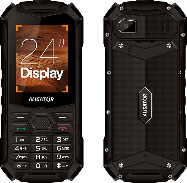 Mobilný telefón Aligator R35 eXtremo čierny ...