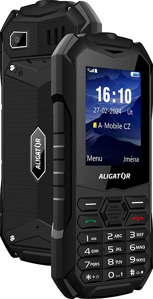 Mobiltelefon Alligator R35 eXtremo fekete ...